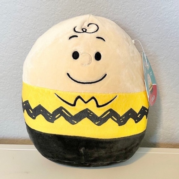 Squishmallows Other - Squishmallow PEANUTS CHARLIE BROWN 8 Inch Plush